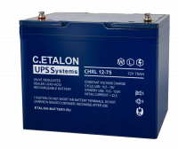 Аккумулятор C.ETALON CHRL 12-75
