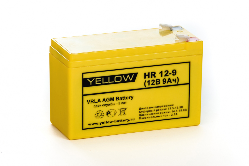 Аккумулятор 9 ампер часов. Аккумулятор Yellow HR 12-9. Аккумулятор Yellow HR 12-12. HR 12-9 (12в/9ач). Delta Battery HR 12-34w 12в 9 а·ч.