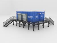 Блок-контейнер с ИБП-ПИР-800-20