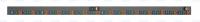 Блок розеток PDU Vertiv GI10067L серия Metered