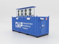 Блок-контейнер с ИБП-ПИР-400кВА 5мин