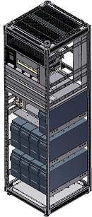 Выпрямитель 220/24 Industrial DC System IBB Flatpack2