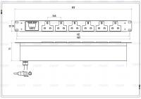 Блок розеток PDU Vertiv G2223 серия Metered