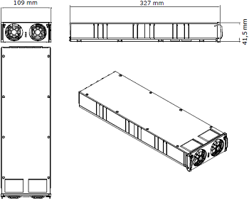 Выпрямитель 220/24 Flatpack2 24/2000