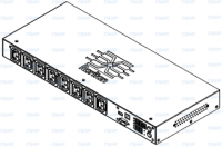 Блок розеток PDU Raritan PX2-2190CR серия PX2
