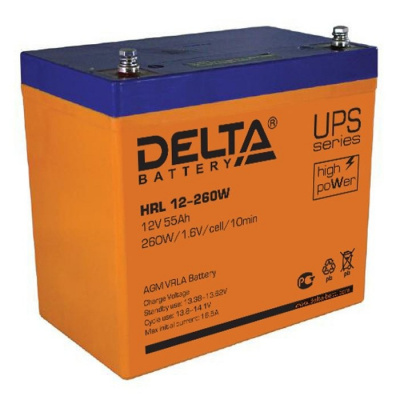 Аккумулятор DELTA HRL 12-260W (55 Ач)