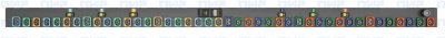 Блок розеток PDU Vertiv GI30059 серия Inline Monitored