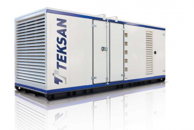 Дизель-генератор Teksan TJ818BD5L 593кВт в контейнере