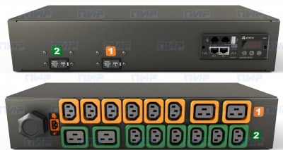 Блок розеток PDU Vertiv GI30032L серия Monitored