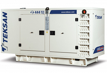 Газовый генератор Teksan TJ50PR-NG5A 36кВт в кожухе