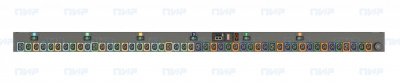 Блок розеток PDU Vertiv GU30015L серия Switched