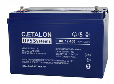 Аккумулятор C.ETALON CHRL 12-100
