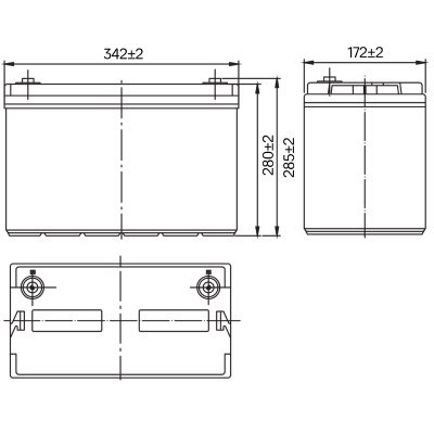 Аккумулятор MNB HRL12610W