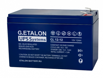 Аккумулятор G.ETALON GL 12-12