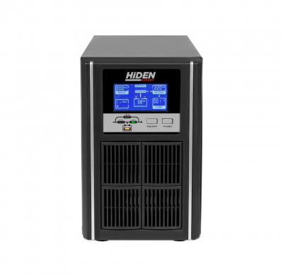 ИБП HIDEN EXPERT UDC9201S, встроенные АКБ в корпусе (3х7А/ч), 1 kVA/0,9 kW (PF=0,9)