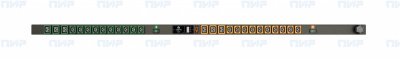 Блок розеток PDU Vertiv GI10038L серия Metered