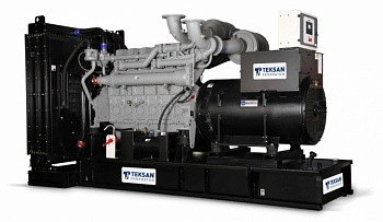 Дизель-генератор Teksan TJ1400MS5C 1000кВт на раме