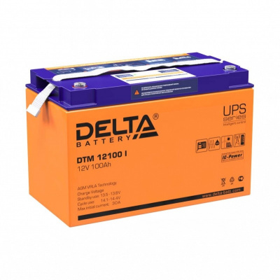 Аккумулятор DELTA DTM 12100 I