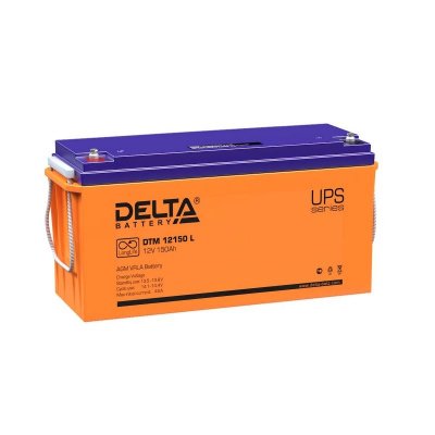 Аккумулятор DELTA DTM 12150 L