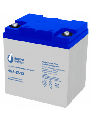 Аккумулятор Парус электро HMS-12-33