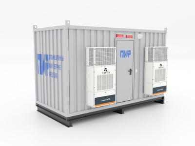 Блок-контейнер с ИБП-ПИР-300 10мин