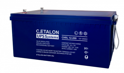 Аккумулятор C.ETALON CHRL 12-200