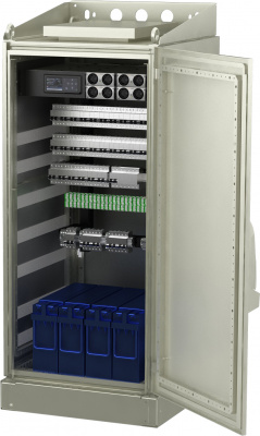 Шкаф с ЭПУ Flatpack 2 24VDC 8kW CIE20425.401