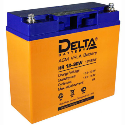 Аккумулятор DELTA HR 12-80W
