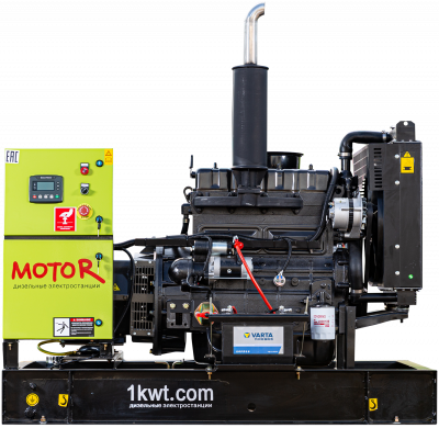Дизель-генератор MOTOR АД25-Т400 25кВт на раме