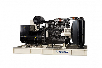 Дизель-генератор Teksan TJ275DW5C 200кВт на раме
