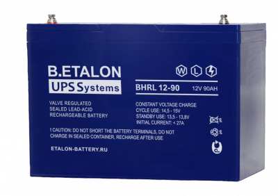 Аккумулятор B.ETALON BHRL 12-90
