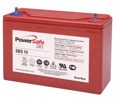 Аккумулятор Enersys PowerSafe SBS 15