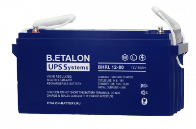 Аккумулятор B.ETALON BHRL 12-80