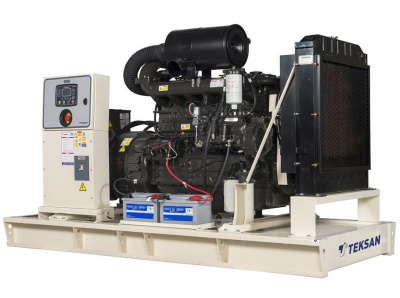 Дизель-генератор Teksan TJ110DW5L 80кВт на раме