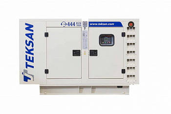Дизель-генератор Teksan TJ35BD5L 25кВт в кожухе