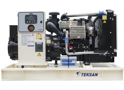 Дизель-генератор Teksan TJ110PE5L 80кВт на раме