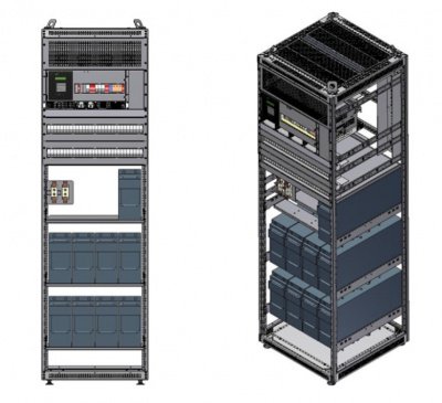 Выпрямитель 220/48 Industrial DC System IBB Flatpack2