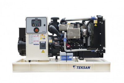 Дизель-генератор Teksan TJ110PE5C 80кВт на раме