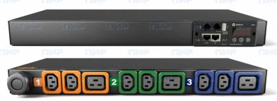 Блок розеток PDU Vertiv GI30108L серия Monitored