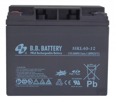 Аккумулятор BB Battery HRL 40-12S