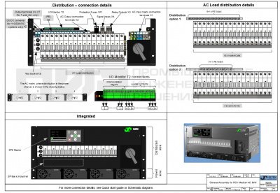 Рективертер Rectiverter 220 VDC 5U 8 kW 230 VAC - MB