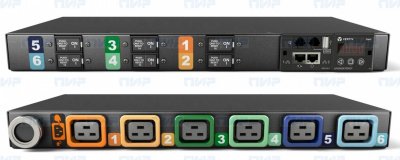 Блок розеток PDU Vertiv GI30074L серия Monitored