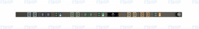 Блок розеток PDU Vertiv GI10001L серия Basic