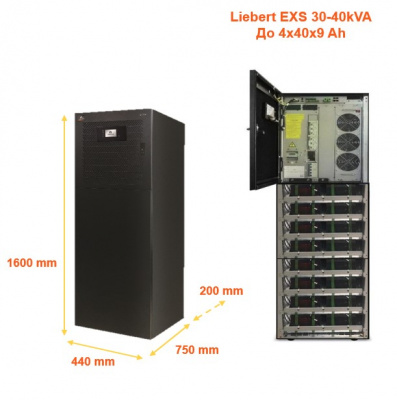 ИБП VERTIV EXS 30кВА