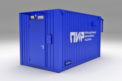 Блок-контейнер с ИБП-ПИР-200кВА 5мин