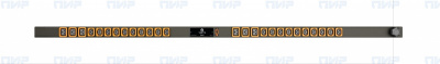 Блок розеток PDU Vertiv GI10018L серия Basic