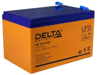 Аккумулятор DELTA HR 12-51W (12 Ач)